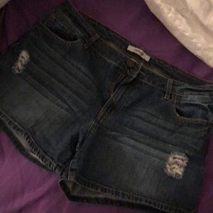 Jean shorts